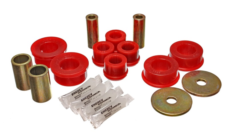 Red Front Control Arm Bushing Set - For 02-06 Subaru Impreza/WRX - Click Image to Close