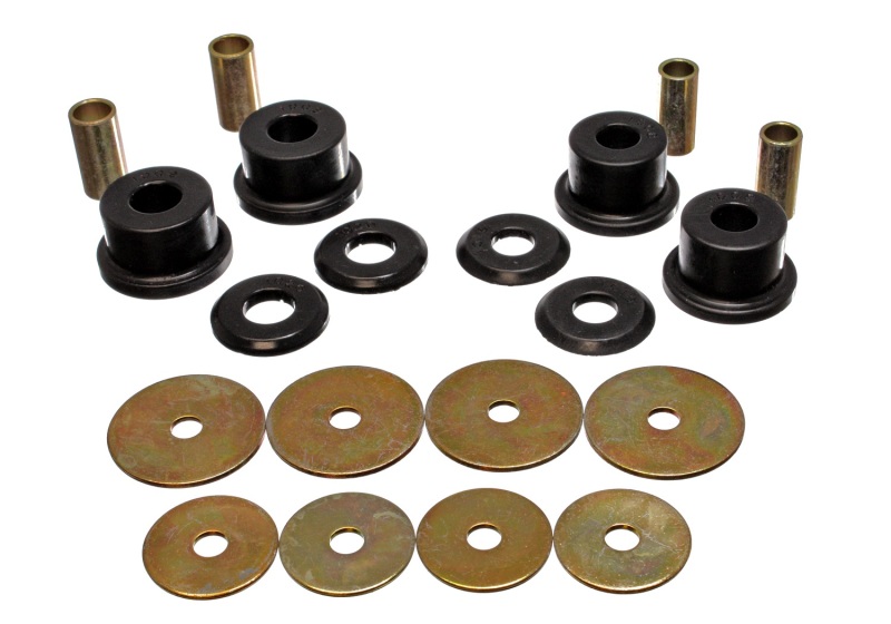 90-94 Mitsubishi Eclipse AWD Black Sub-Frame Bushing Set - Click Image to Close