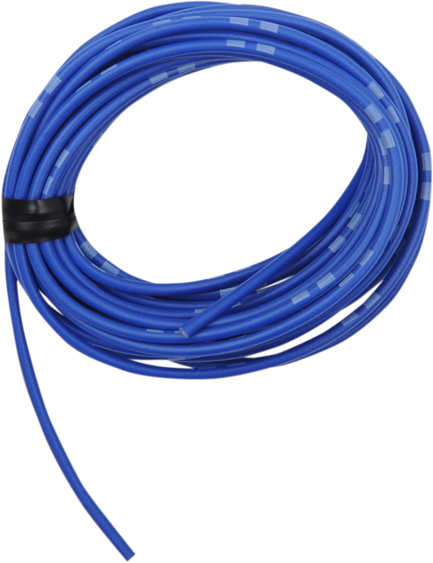 13' Color Match Electrical Wire - Solid Blue 14A/12V 20AWG - Click Image to Close