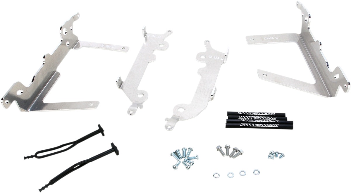 Radiator Braces - For Most 07-16 Husaberg, Husqvarna, & KTM "Big Bikes" - Click Image to Close