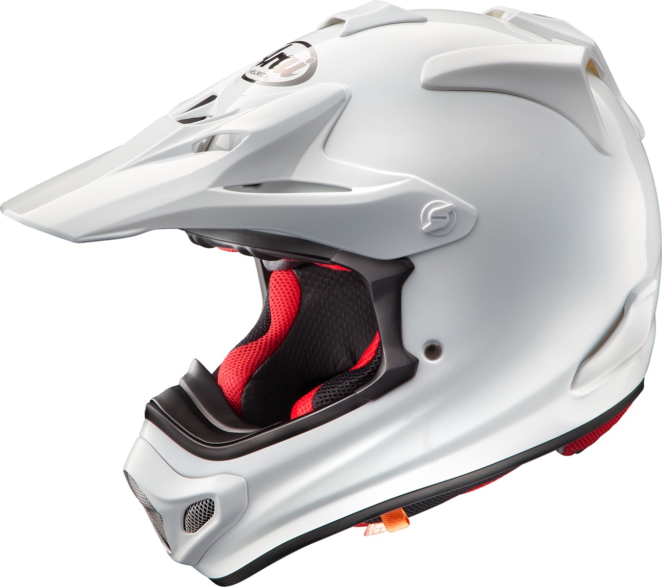 Arai VX-Pro4 Helmet - Medium, White - Premium off-road helmet in White, Medium - Click Image to Close