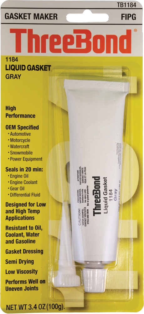 Liquid Gasket 1184 3.4oz - semi-drying - Yamabond #4 Equivalent - Click Image to Close