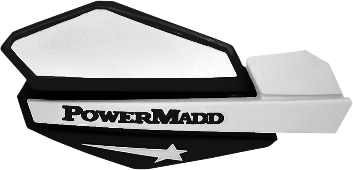 Star Series Handguards - Star Series Handguard Blk/Wht - Click Image to Close