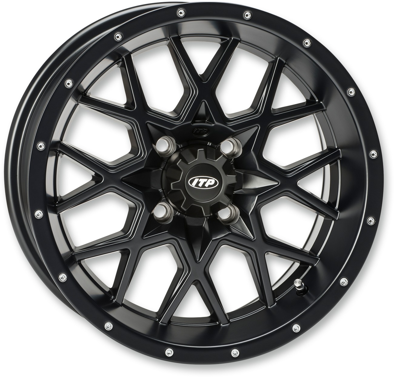 Hurricane Alloy Aluminum Wheels - Hurricane 18X6.5 4/156 4+2.5 - Click Image to Close