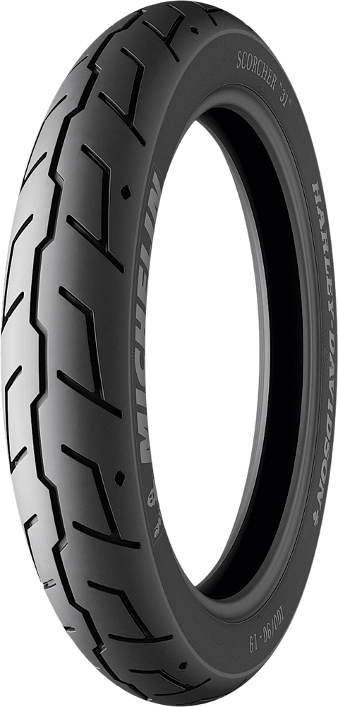 130/60B19 61H Scorcher 31 Front Motorcycle Tire - TL/TT - Click Image to Close