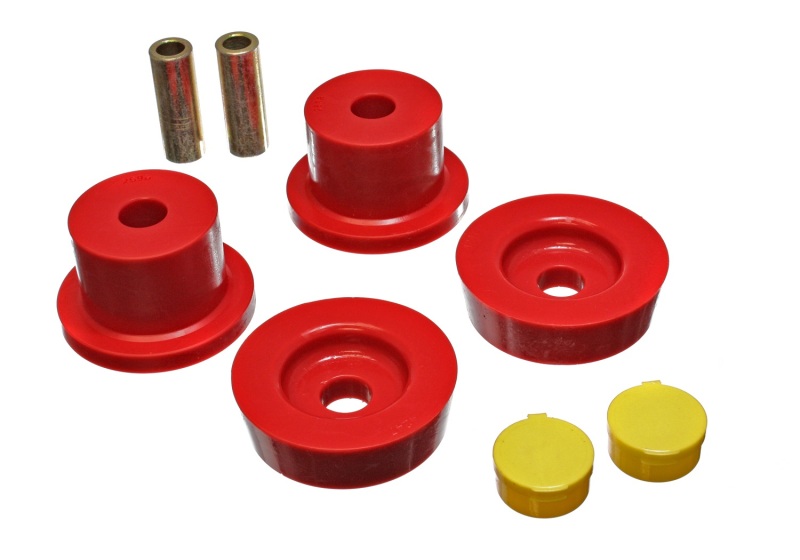 90-97 Mazda Miata Red Rear Differential Bushing Set - Click Image to Close