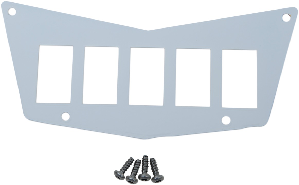 Dashplate 5Switch White - For 08-14 Polaris RZR800 12-18 RZR570 - Click Image to Close