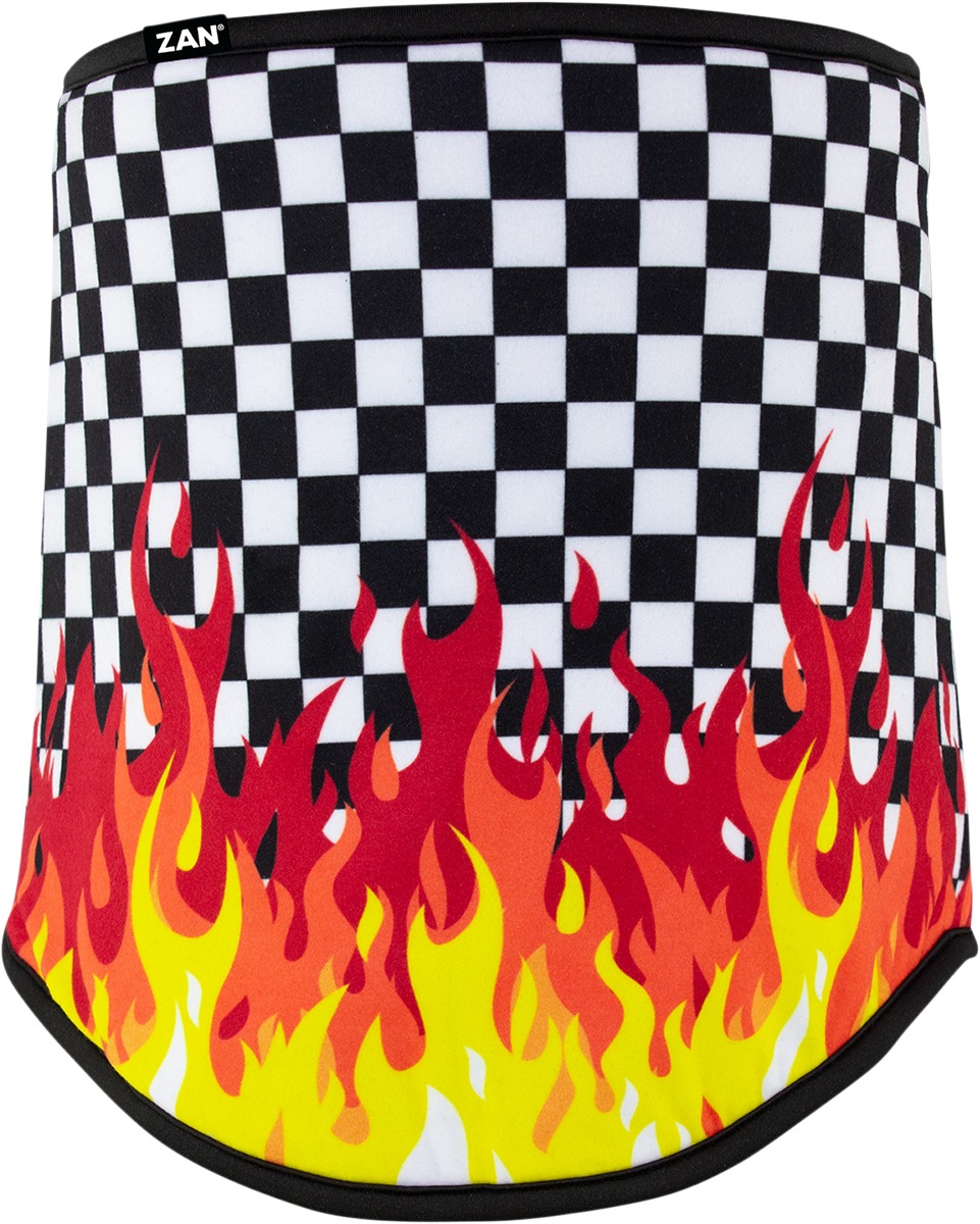 Neck Gaiter SportflexT - Neck Gaiter Sptfl Chckrd Flame - Click Image to Close