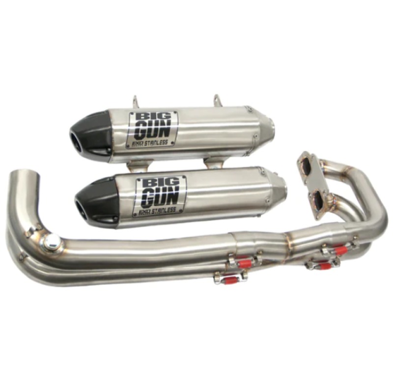 18-22 Polaris RZR RS1 EXO Stainless Dual Full Syst Exhaust - Click Image to Close