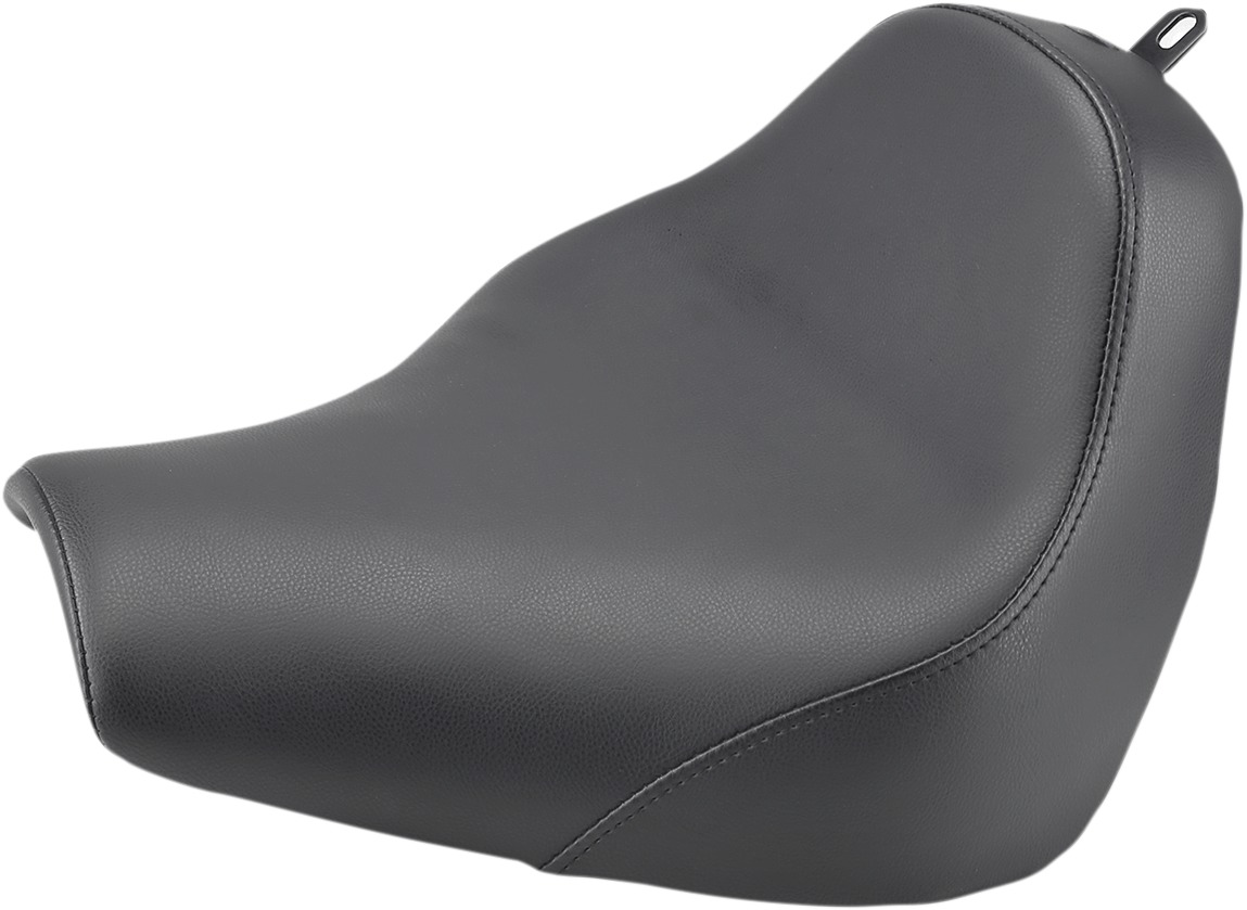 Renegade Smooth Solo Seat Black Gel Low - For 18-20 Harley FXBR/S - Click Image to Close