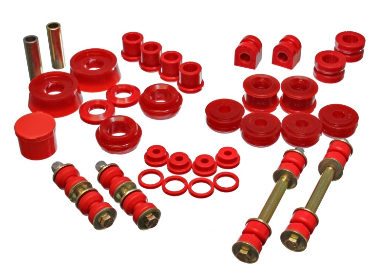 03-05 Dodge SRT-4 FWD Red Hyper-flex Master Bushing Set - Click Image to Close