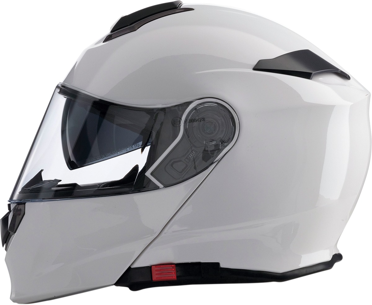 Solaris Modular Street Helmet Gloss White 4X-Large - Click Image to Close