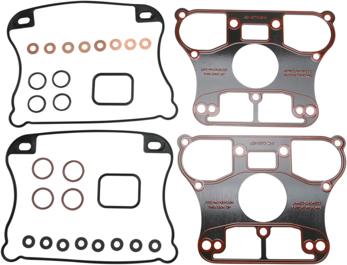 Rocker Gasket Kit by James Gaskets for Harley-Davidson Sportster Models - Click Image to Close