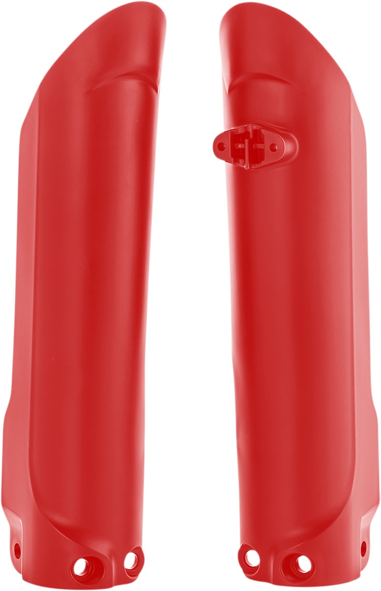 Red Fork Covers - Fits Gas Gas, Husqvarna, KTM 85 (2018-2024) - Click Image to Close