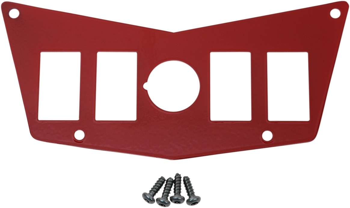 Dashplate 4Switch,12V Red - For 08-14 Polaris RZR800 12-18 RZR570 - Click Image to Close