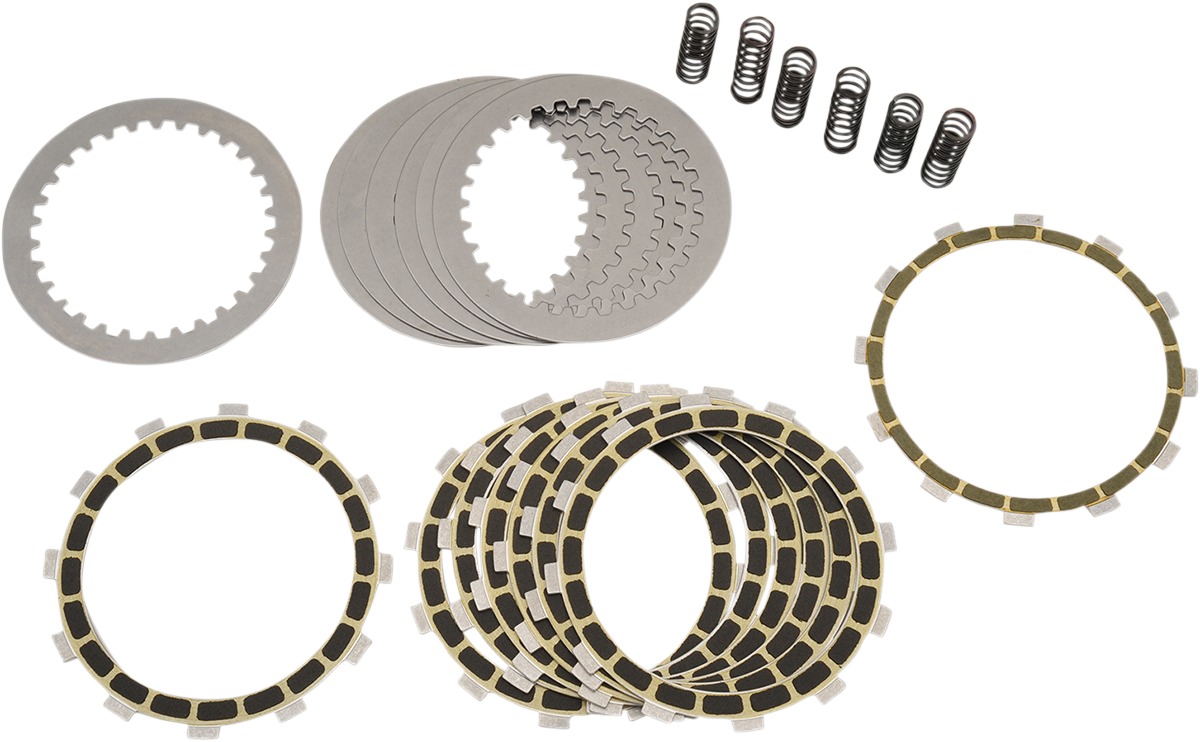 Dirt Digger Carbon Fiber Clutch Kit w/ Gasket - For 04-06 Yamaha YFZ450 - Click Image to Close