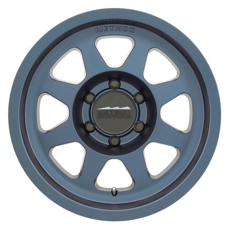 MR701 17x8.5 0mm Offset 6x135 87mm CB Bahia Blue Wheel - Click Image to Close