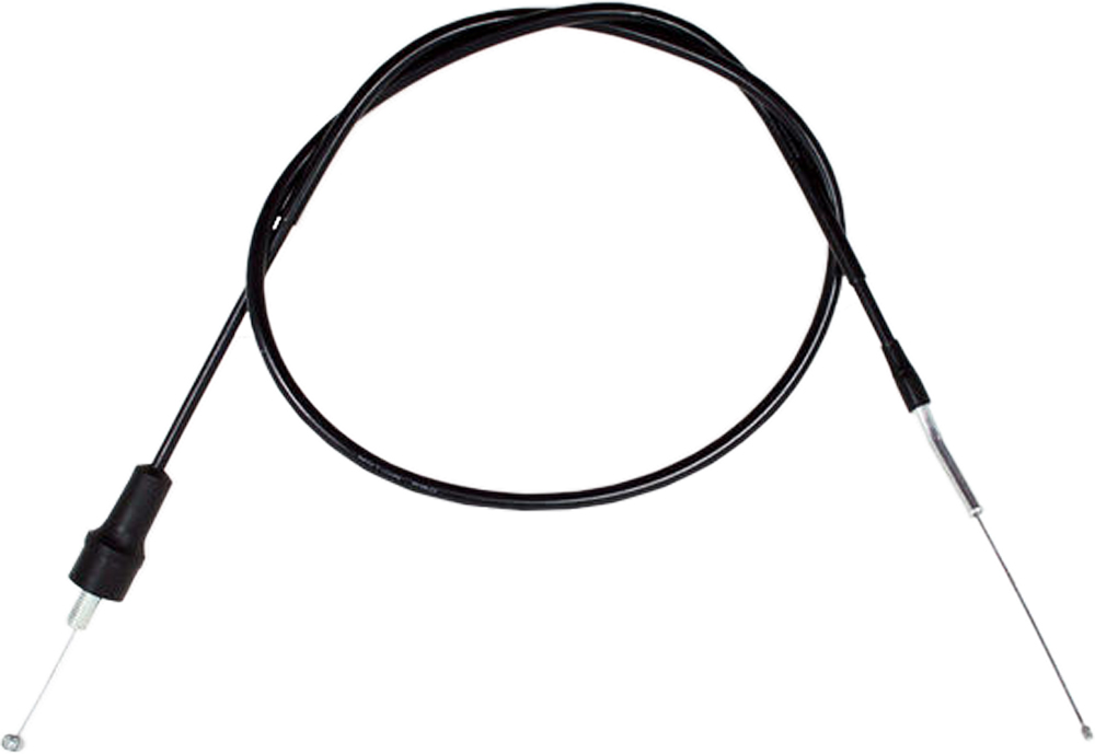 Black Vinyl Throttle Cable - For Suzuki RM125/250 - Click Image to Close