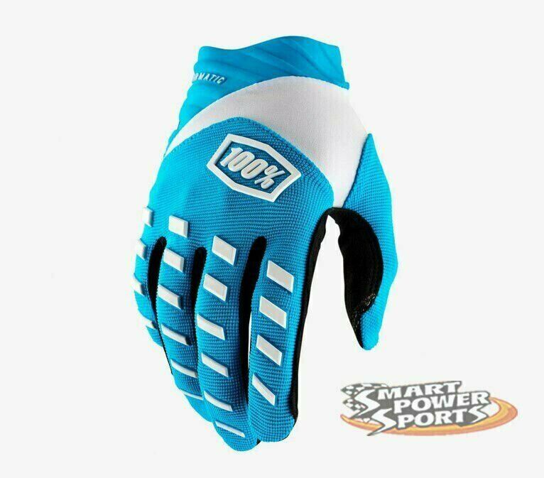 100% Airmatic Men's Gloves Blue 2XL - Click Image to Close