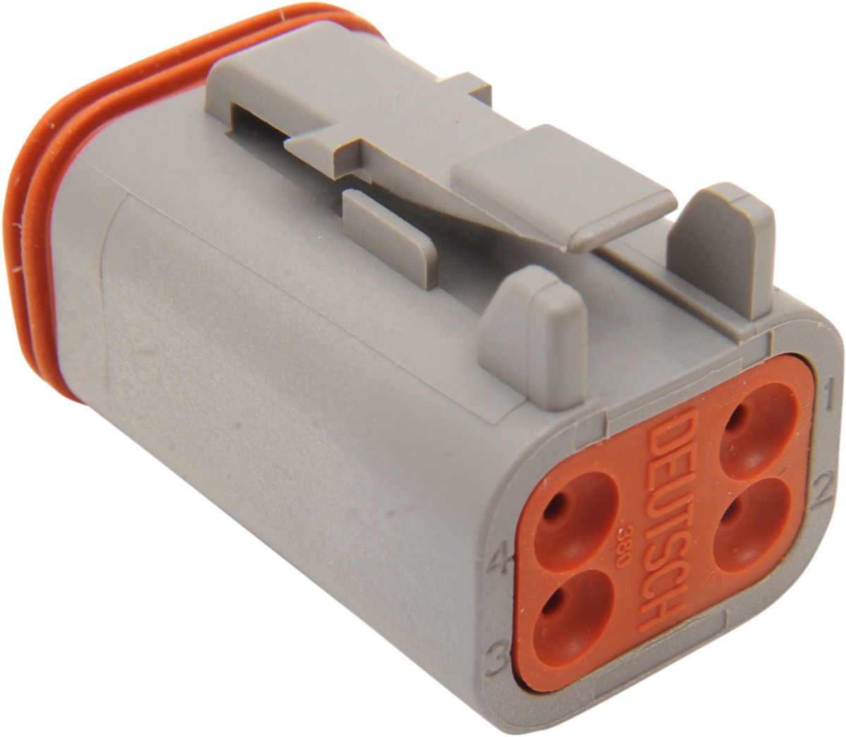 4 Wire Deutsch Connectors - 4 Wire Deutsch Plug Gry - Click Image to Close