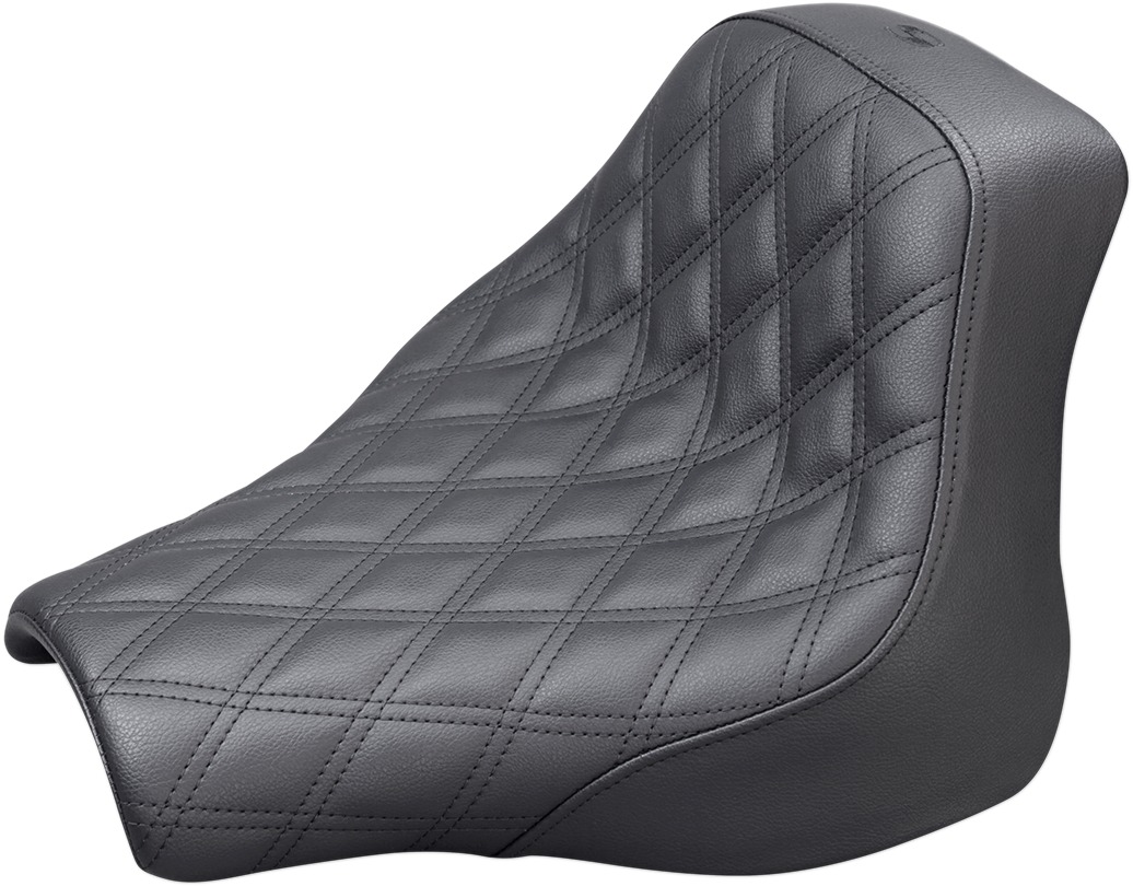 Renegade Lattice Solo Seat Black Gel - For 18-20 Harley FXFB/S - Click Image to Close