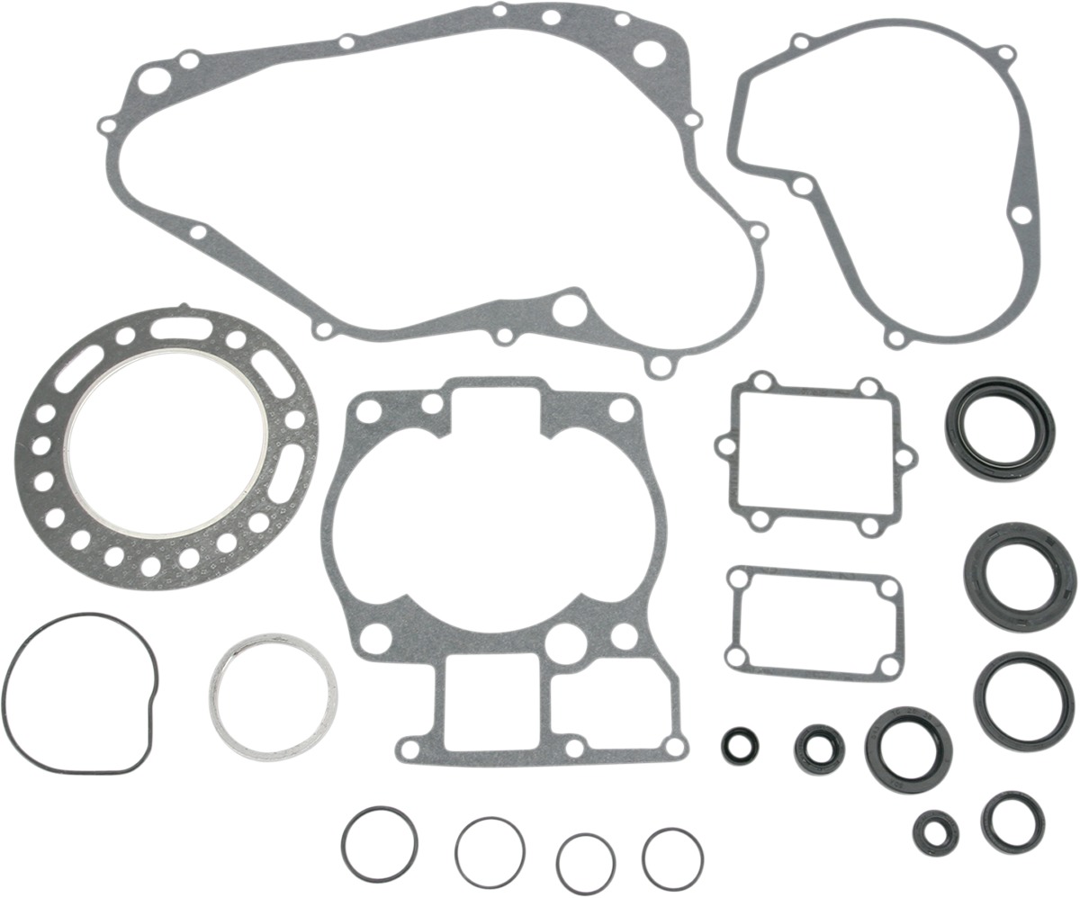 Complete Gasket Kit w/Oil Seals - For 88-90 Suzuki LT500R Quadracer - Click Image to Close