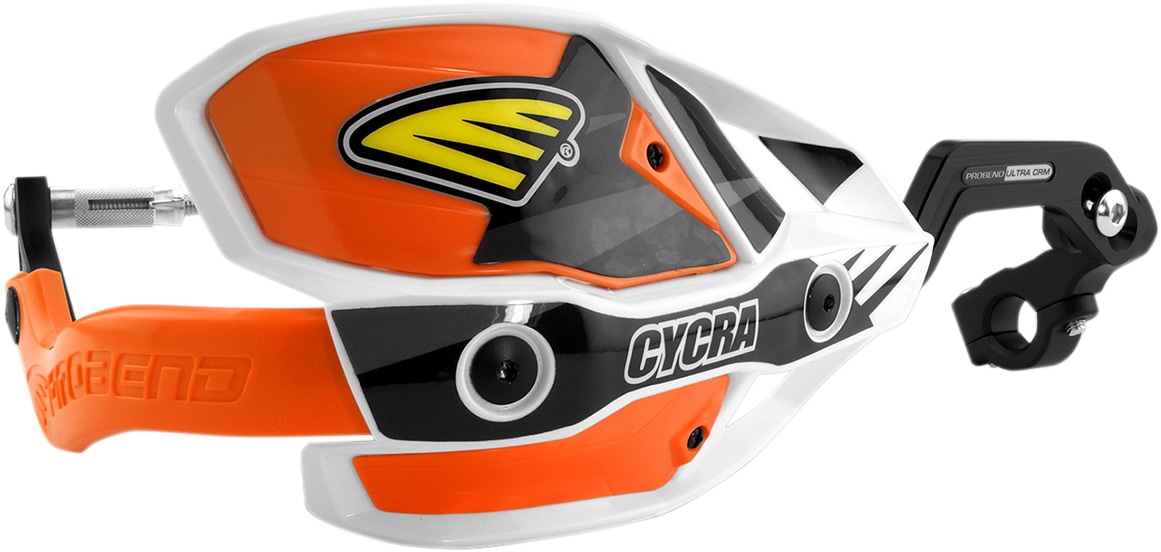 CRM Ultra 7/8 in. Clamp w/White Shields/Orange Covers - Click Image to Close