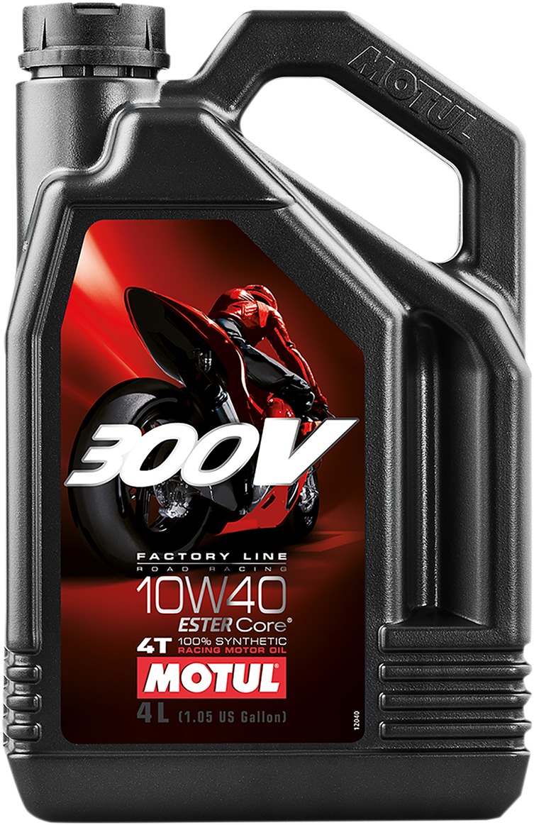 300V 4T Competition Synthetic Oil 10w40 - 4 Liter - Click Image to Close