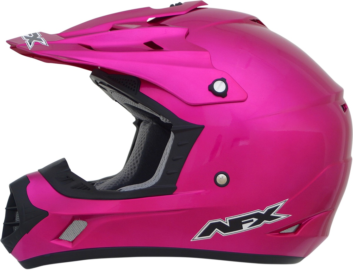 FX-17 Full Face Offroad Helmet Gloss Pink Small - Click Image to Close