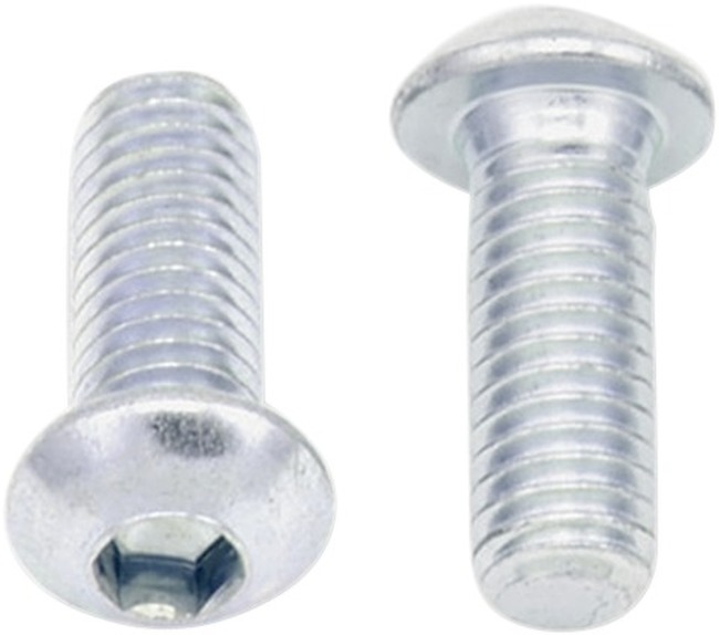 100 Pack Button Head Allen Bolts 6X1.0X16mm - Click Image to Close