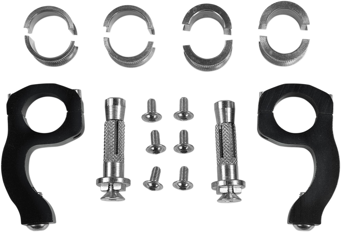 Acerbis X-Factor Universal Mounting Kit - Black - Click Image to Close