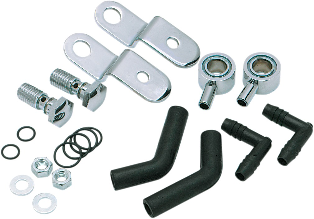 Carburetor Breather Kit - For HSR 42/45 Carb on Evo Big Twin - Click Image to Close