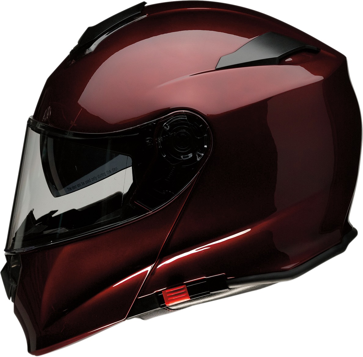 Solaris Modular Street Helmet Wine 4X-Large - Click Image to Close