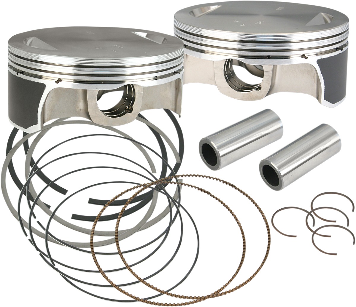 Forged Piston Sets for S&S Engines - Piston St 4-1/8" +.020 Flattop - Click Image to Close