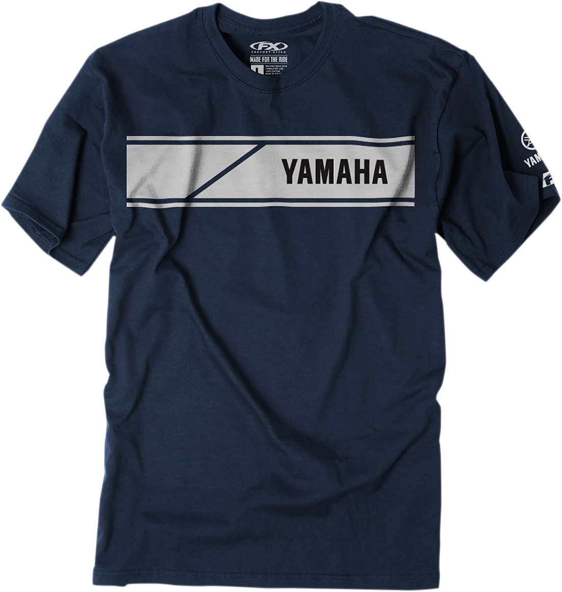 Men's Yamaha Speed Block Tee - Yamaha Speed Block Tee Nvy Md - Click Image to Close