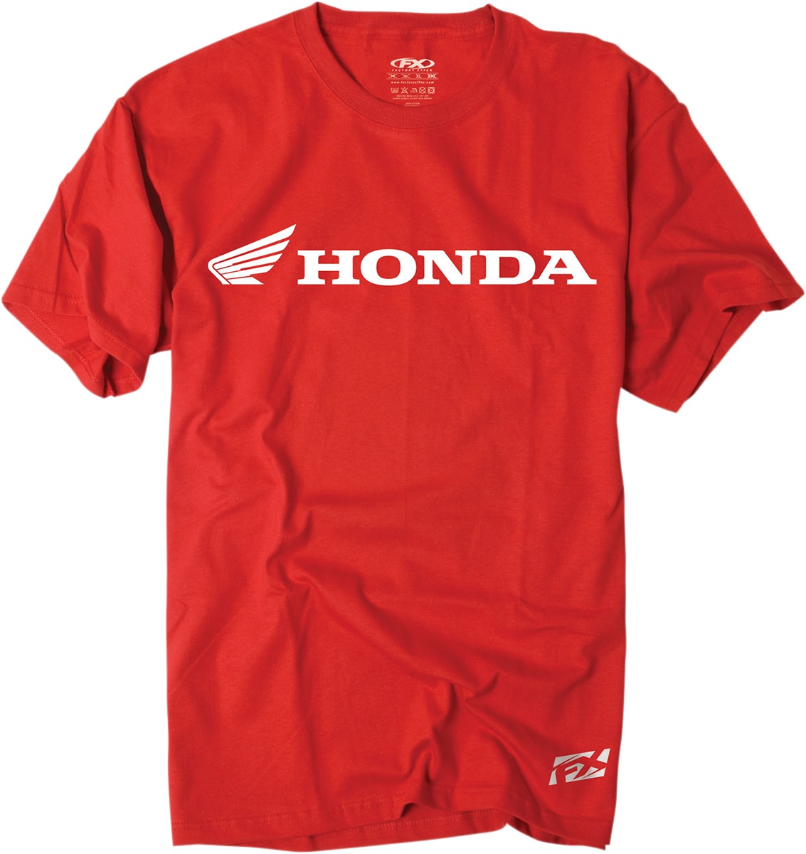 Men's Honda Horizontal Tee - Honda Horizontal Tee Red 2Xl - Click Image to Close