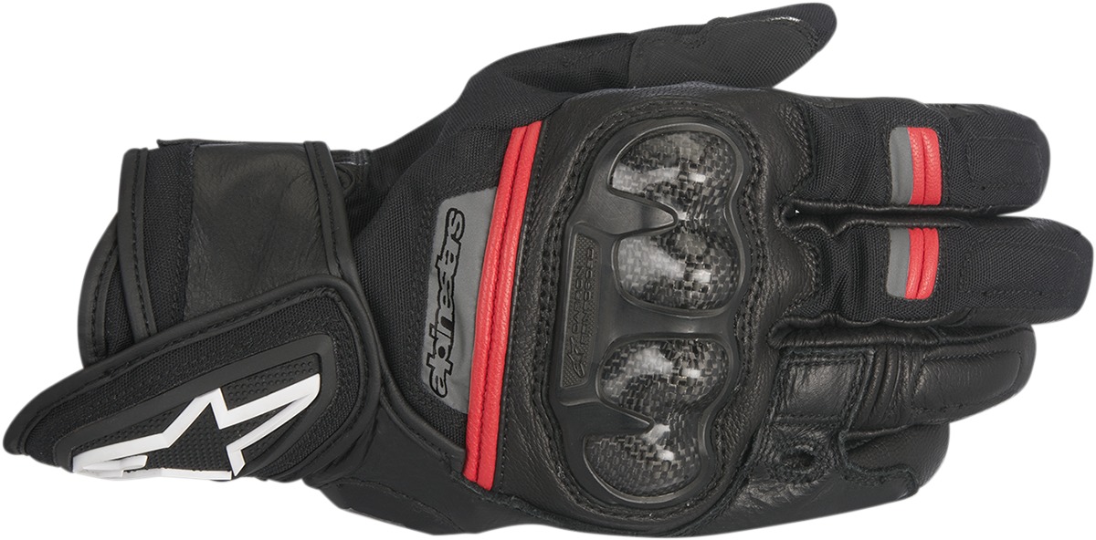 Rage Drystar Street Riding Gloves Black/Red Small - Click Image to Close