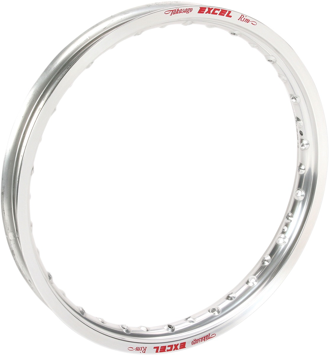 Takasago Rim 19x1.85 36H - Silver - Click Image to Close