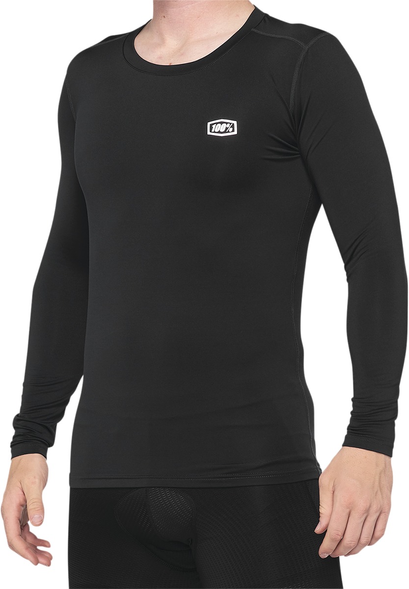 Men's Basecamp Long Sleeve Base Layer - Basecamp Ls Base Layer Blk Lg - Click Image to Close