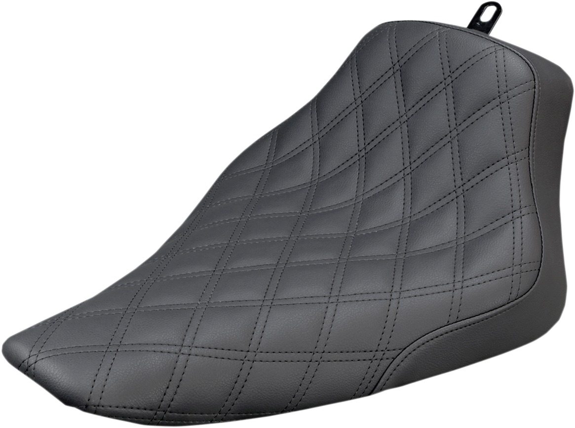 Renegade Lattice Stitched Solo Seat Gelcore - For 12-17 Slim 11-13 Blackline - Click Image to Close