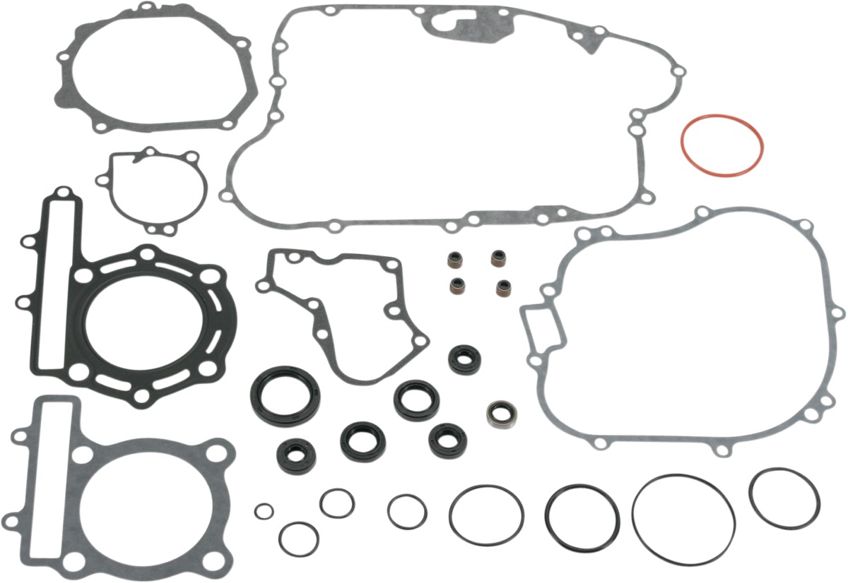 Complete Gasket Kit w/Oil Seals - For 87-04 Kawasaki KSF250 Mojave - Click Image to Close