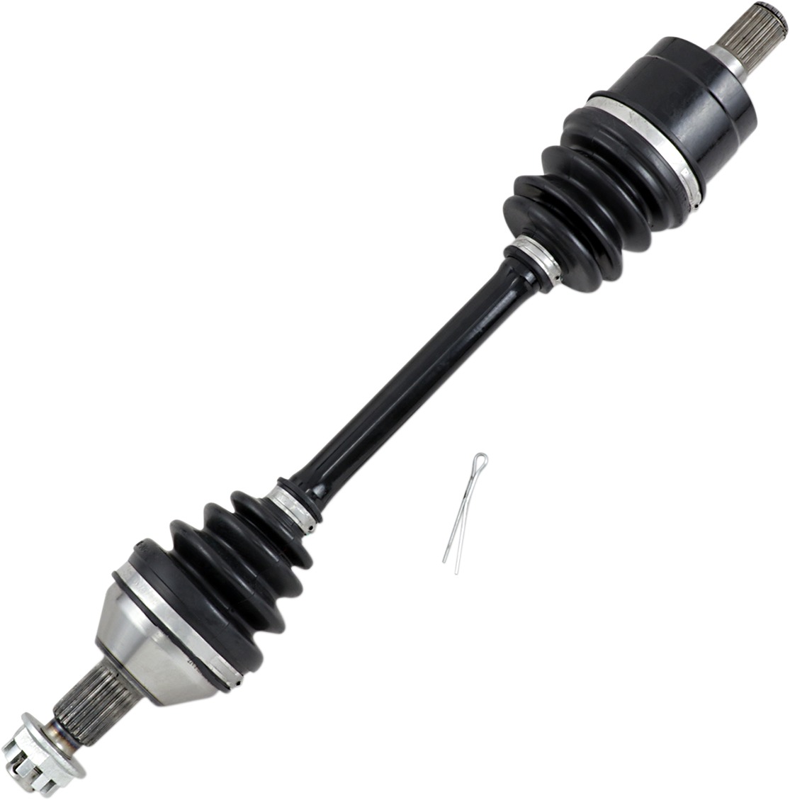 Left Rear Complete Axle - For 09-14 Honda TRX420FA - Click Image to Close