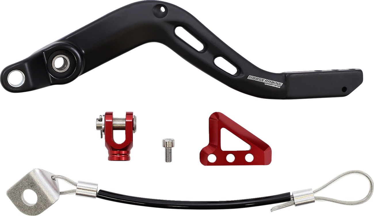 Black & Red Brake Pedal - For 10-19 Beta RR 2T/4T & Xtrainer - Click Image to Close