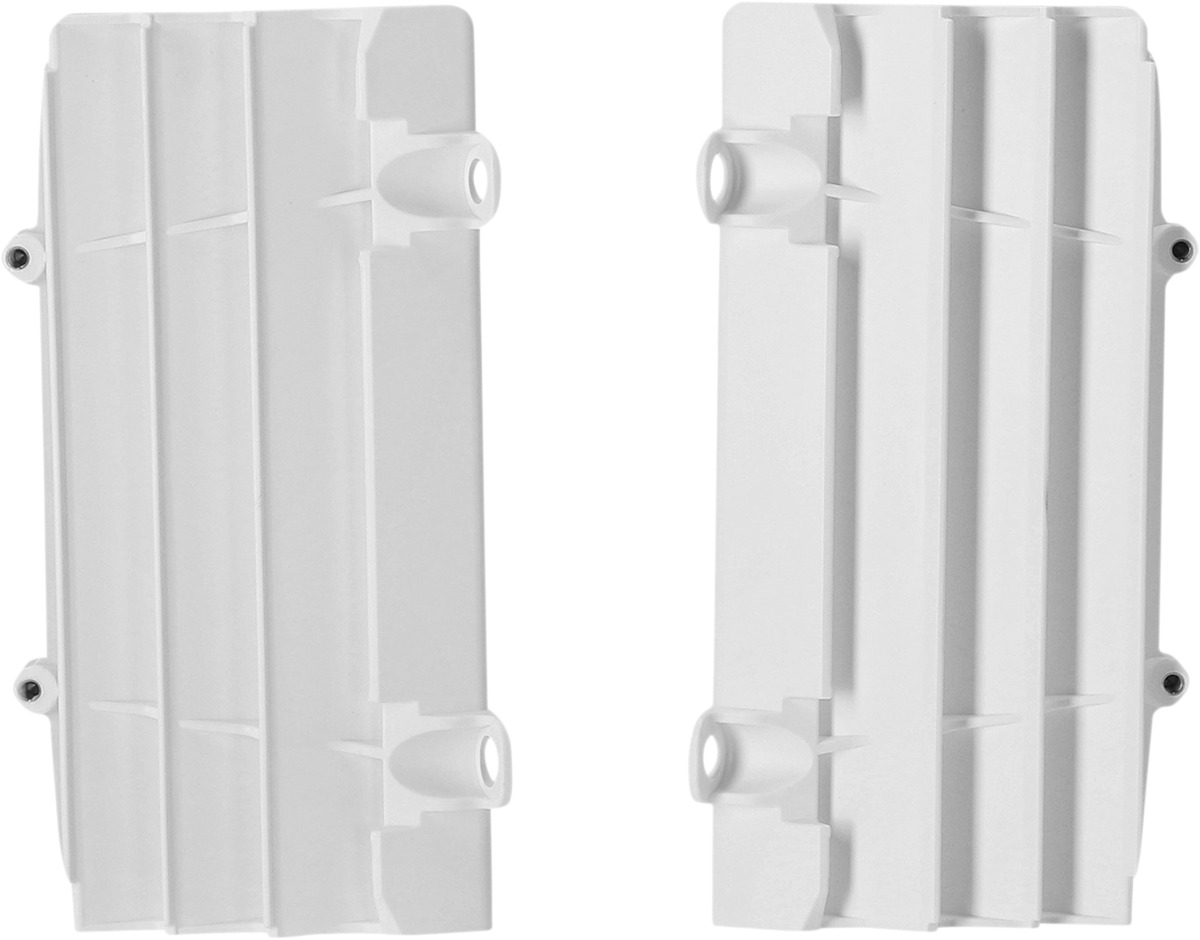 White Radiator Louvers - Click Image to Close