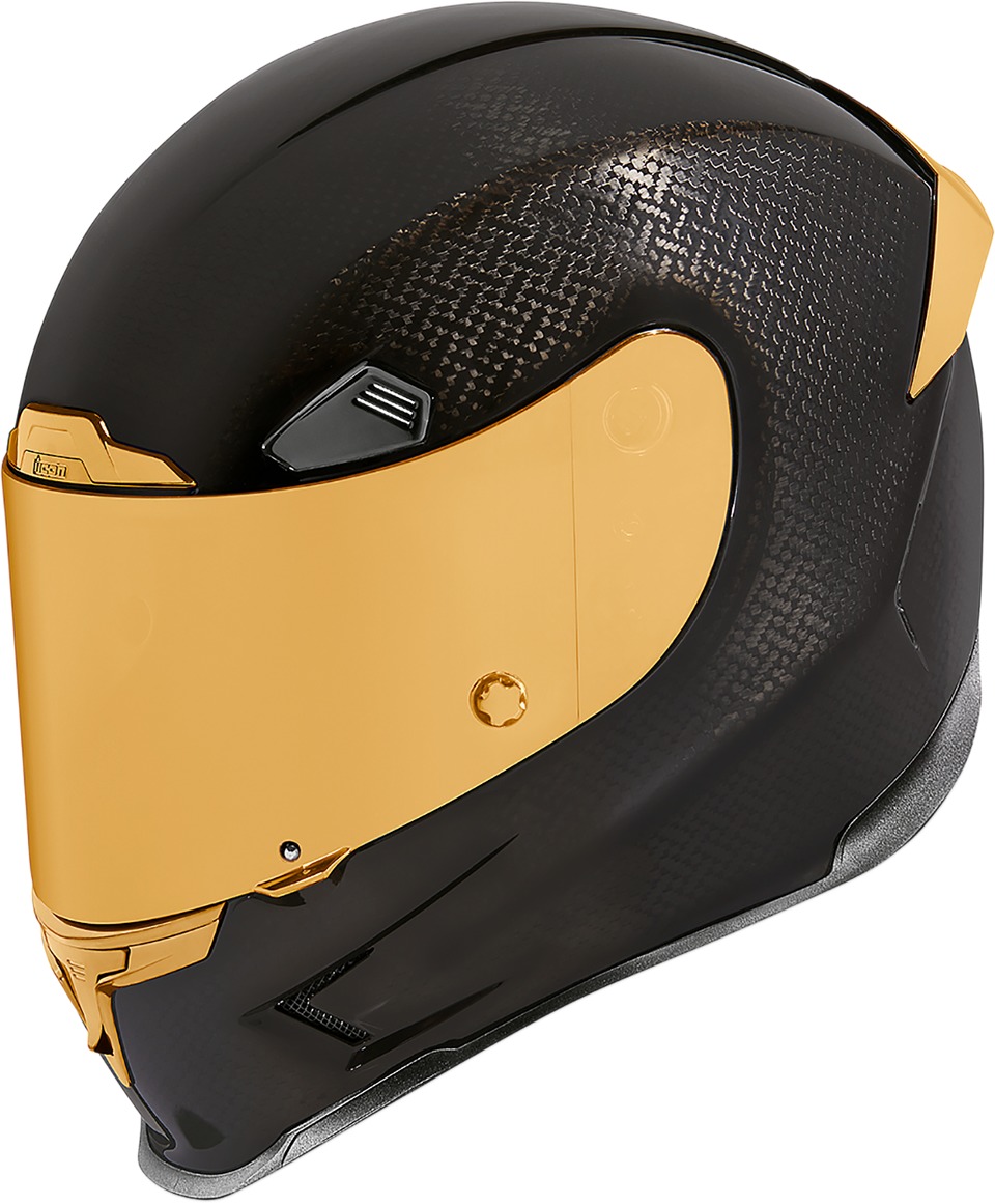 Airframe Pro Full Face Helmet Black/Gold Small - Click Image to Close