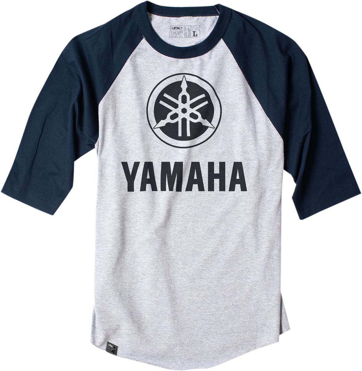 Men's Yamaha Baseball Tee - Yamaha Bb Tee Hthr Nvy Md - Click Image to Close