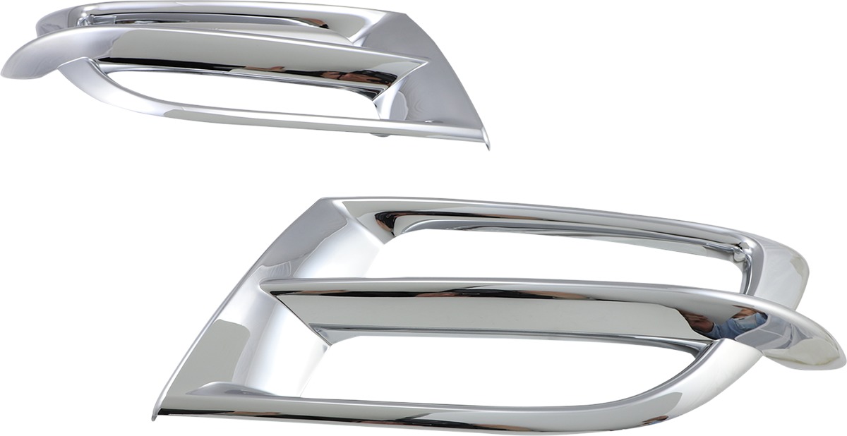 Chrome Side Fairing Accent Grille - Side Fairing Chr Grille - Click Image to Close