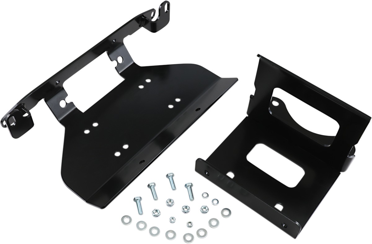 Warn Winch Mount for VRX 4500 Series Fits Can-Am Maverick X3 - Click Image to Close