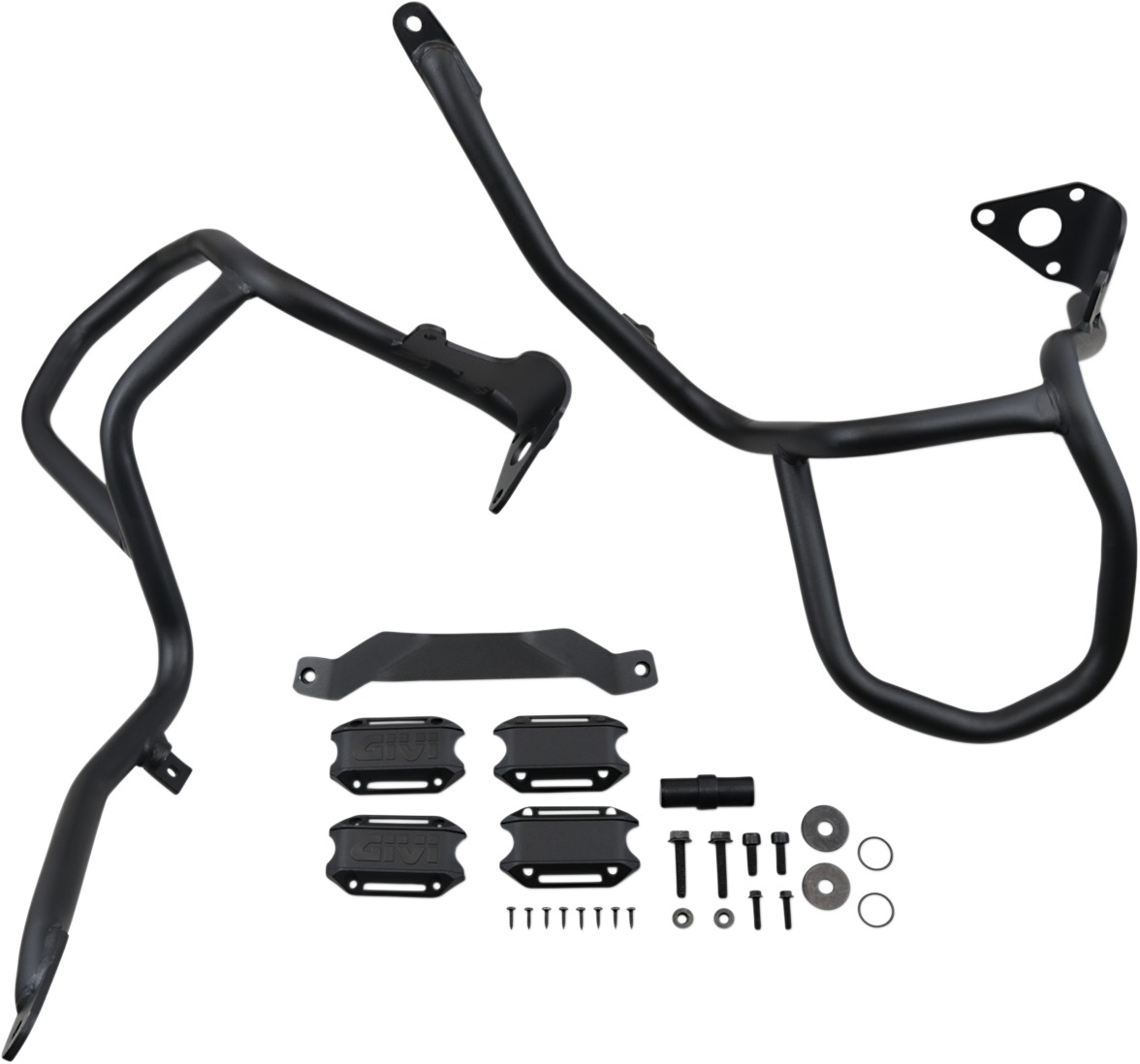 Engine Guard - Black - For 08-18 Kawasaki KLR650 - Click Image to Close