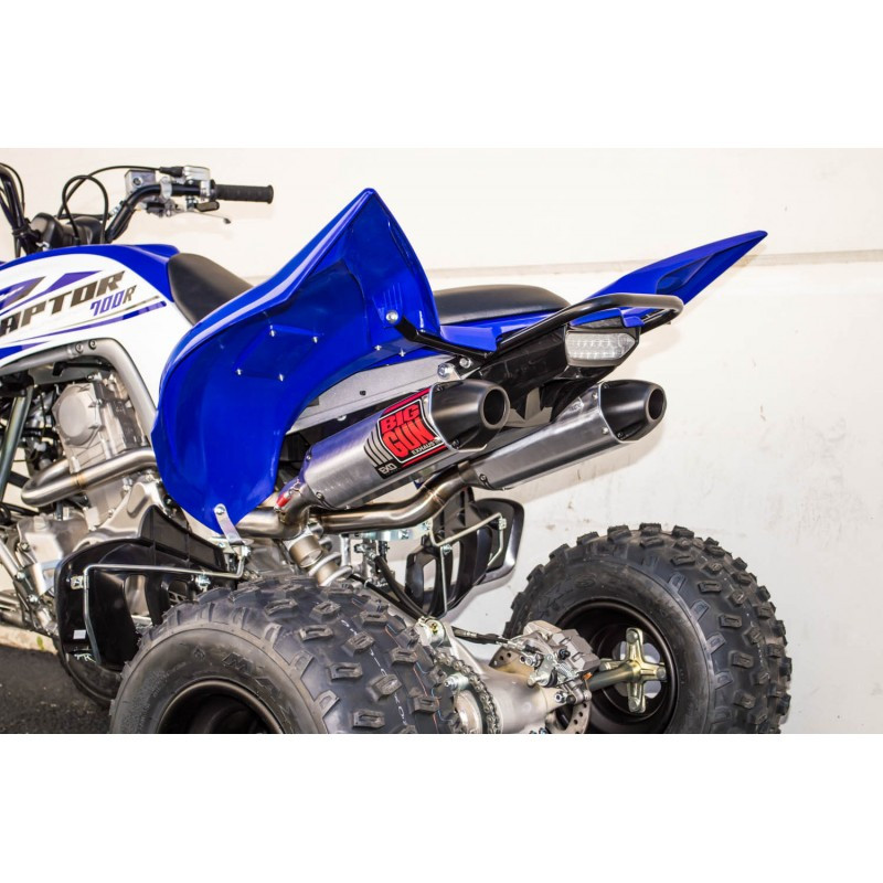 EXO Series Dual Full Exhaust - Yamaha Raptor 700 - Click Image to Close